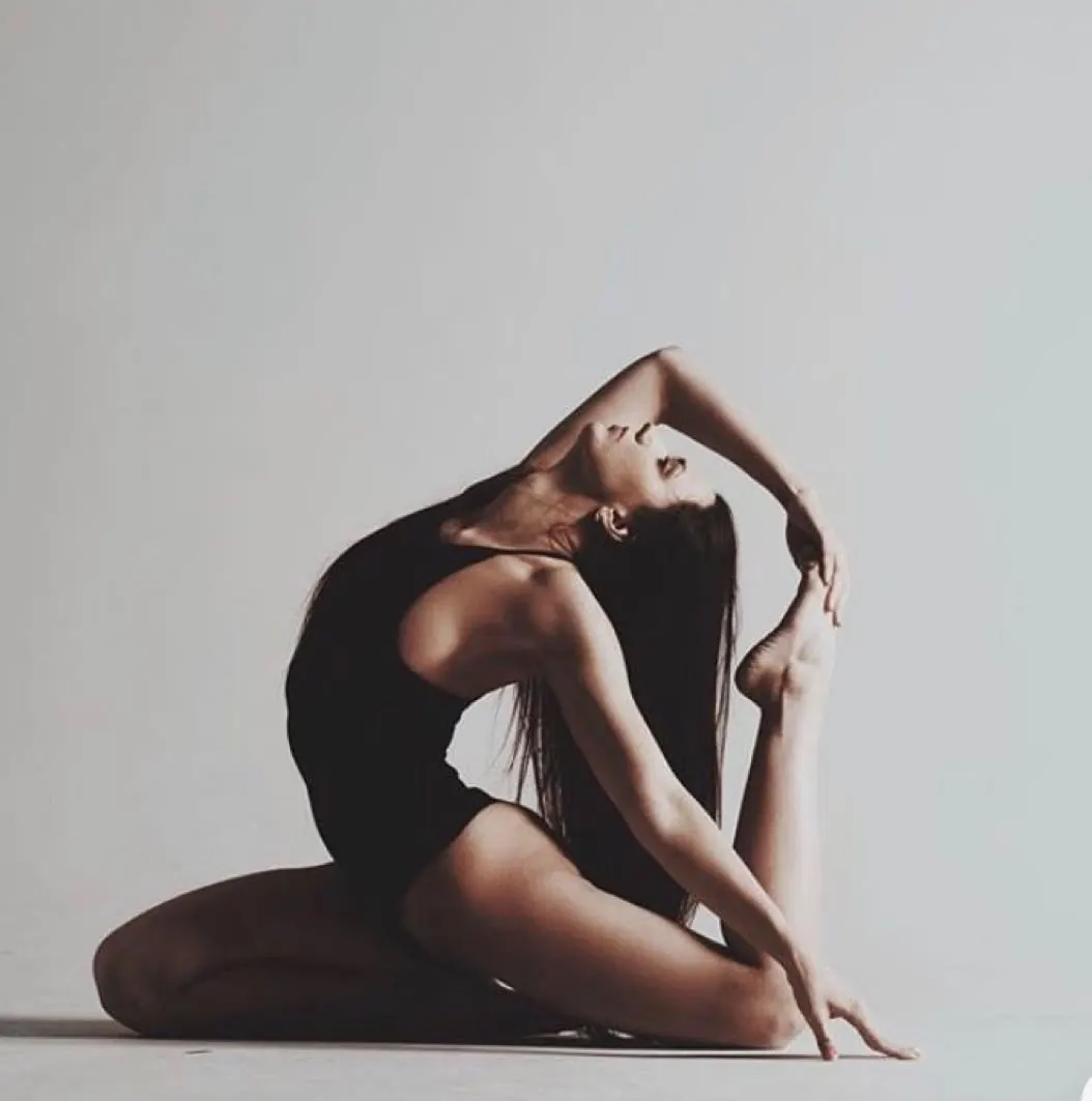 Posizione di allungamento e apertura del corso Flexibility